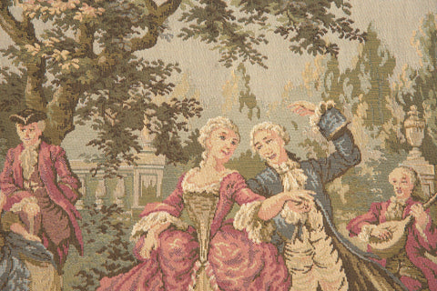 Society in the Park Right European Tapestry