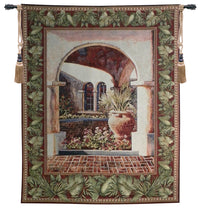 Glowing Archway Tapestry Wall Hanging by Eric Dertner