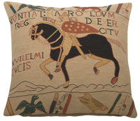 Bayeux Horse I European Cushion Cover