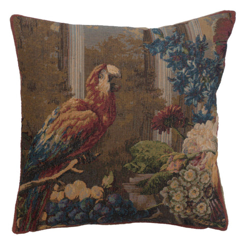 Perroquet French Tapestry Cushion