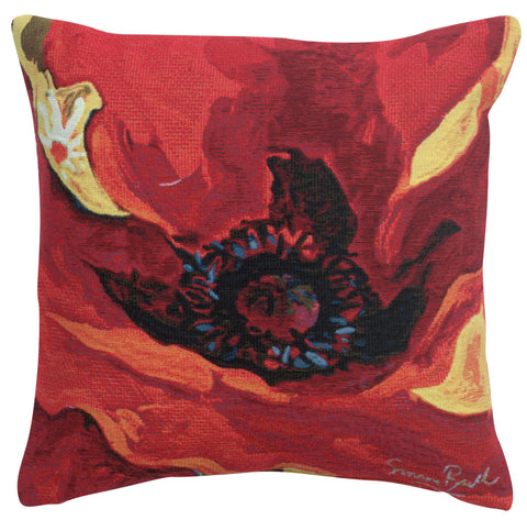 Bright New Day 2 Belgian Tapestry Cushion by Simon Bull