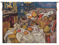 Cezanne Basquet on Table Belgian Tapestry Wall Hanging by Paul Cezanne