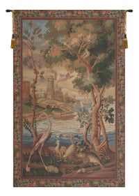 Flamingo Belgian Tapestry Wall Hanging