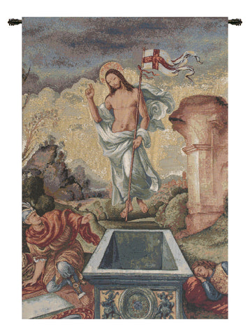 Jesus Resurrected European Tapestries by Alberto Passini