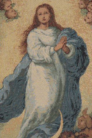 Murillo Madonna European Tapestries by Alberto Passini