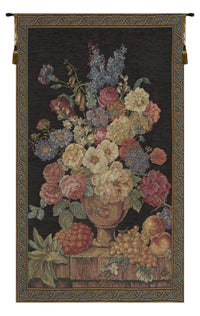 Floral Bouquet Thoughts II European Tapestries by Alberto Passini