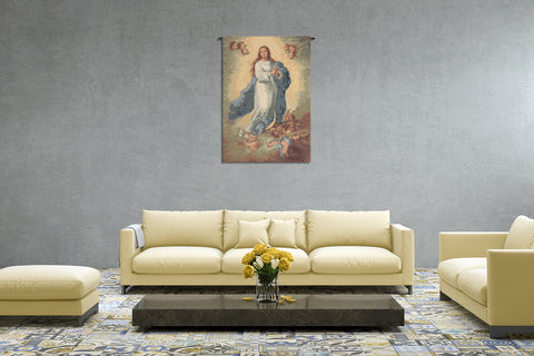 Immaculate Conception European Tapestries by Alberto Passini