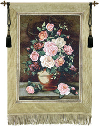 Rose Floral Fine Art Tapestry