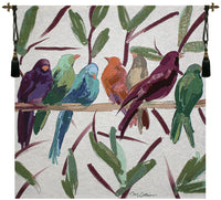 Flocked Together Fine Art Tapestry