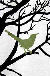 Bird with Verse Fine Art Tapestry