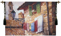 Laundry Day Fine Art Tapestry