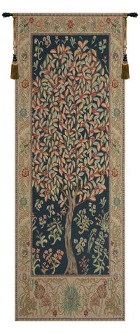 The Pastel Tree Portiere Belgian Tapestry by William Morris