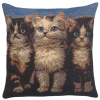 Purrfect Company Decorative Pillow Cushion Cover by Alessia Cara