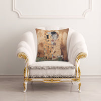 Gustav's Kiss Decorative Pillow Cushion Cover by Charlotte Home Furnishings Inc