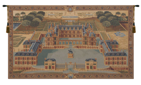 Versailles II European Tapestry by Pierre Patel